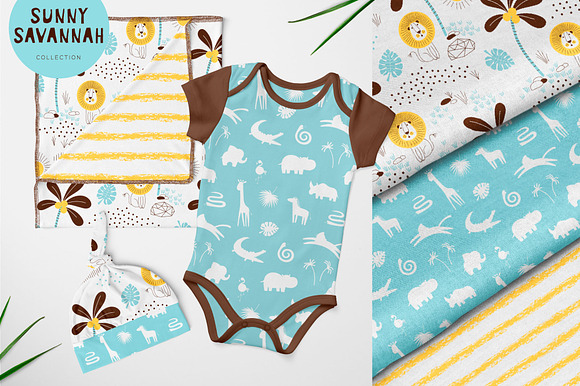 Sunny Savannah pattern set in Patterns - product preview 4