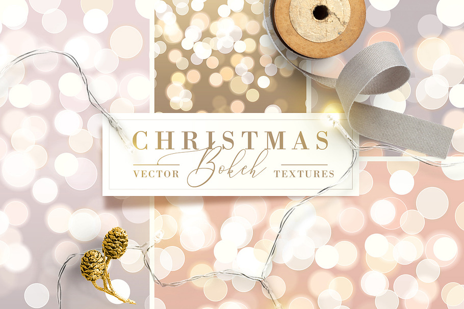 Christmas Bokeh Textures in Textures - product preview 8