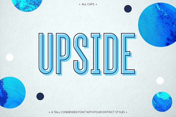 Upside - Complete Family (4 fonts) in Sans-Serif Fonts - product preview 5