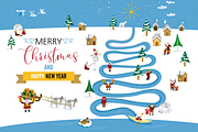 North Pole Christmas card