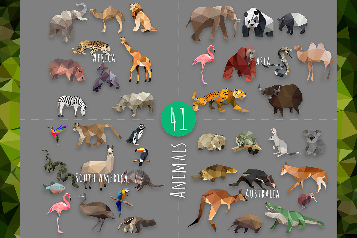 Vector Animals Bundle in Illustrations - product preview 8