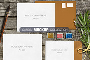 Cards mockup collection