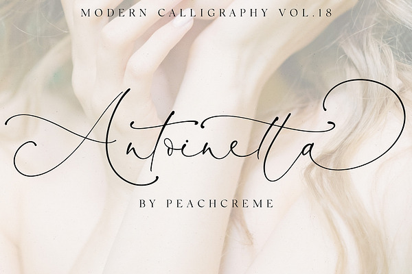 Antoinette//Modern Calligraphy №18