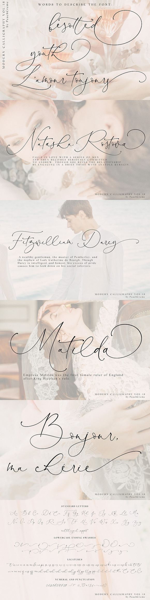 Antoinette//Modern Calligraphy №18 in Calligraphy Fonts - product preview 1