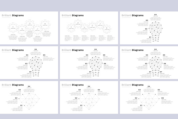 Brilliant Diagrams Presentation in Presentation Templates - product preview 4