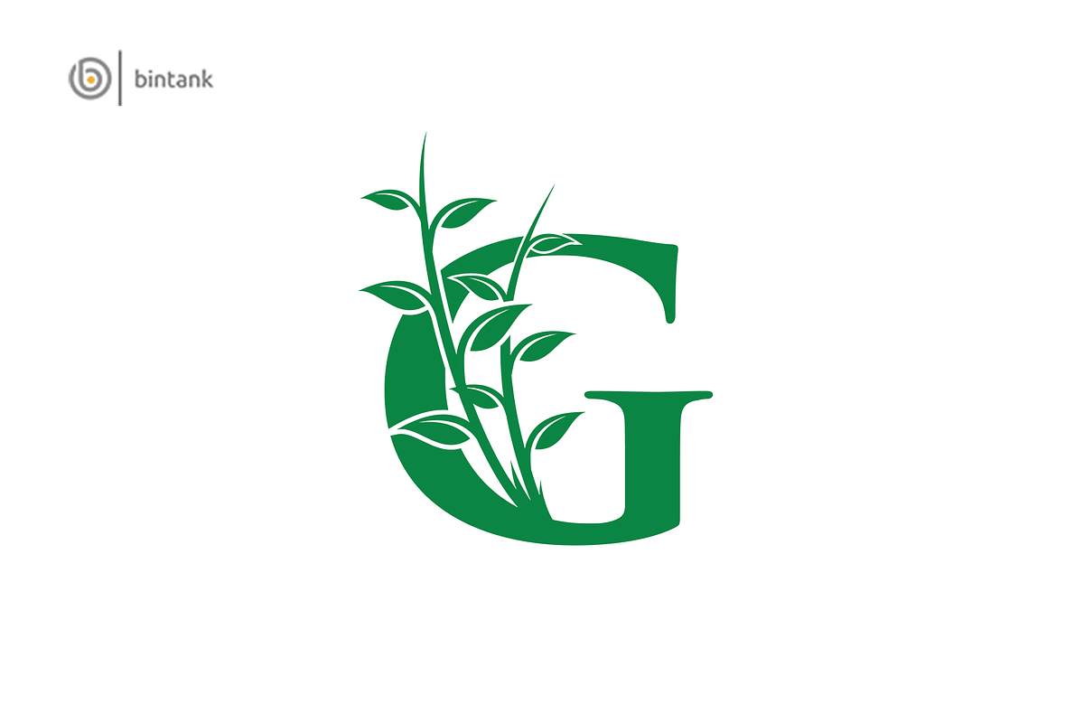 Green G Letter Logo in Logo Templates - product preview 8