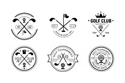 Golf club premium since 1968 logo