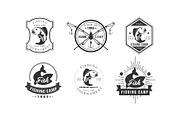 Fishing tournament logo design