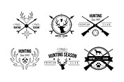 Hunting season premium club logo