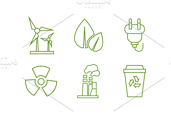 Ecology and energy saving green