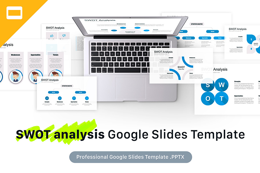 SWOT Analysis Google Slides Template in Templates - product preview 8