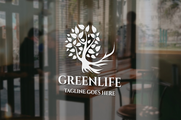Green Life Logo in Logo Templates - product preview 1