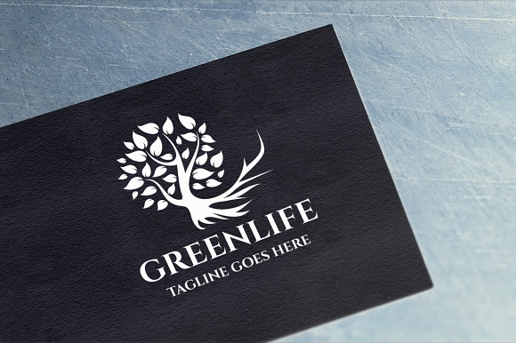 Green Life Logo in Logo Templates - product preview 5