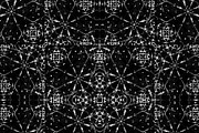 Dark Fractal Ornate Geometric Seamle