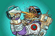 Astronaut mutant, thirst for beer