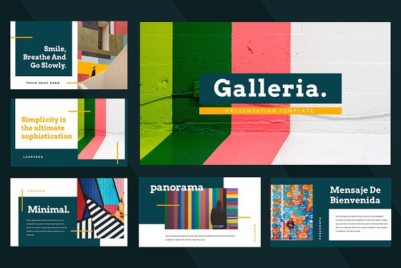 Galleria Keynote Presentation  in Keynote Templates - product preview 1
