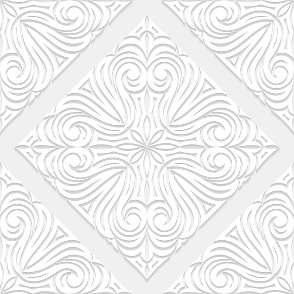 Set of decorative seamless patterns in Patterns - product preview 1