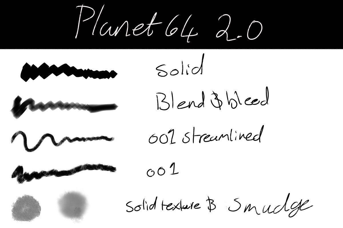 Planet64 2.0 Brushes in Add-Ons - product preview 8
