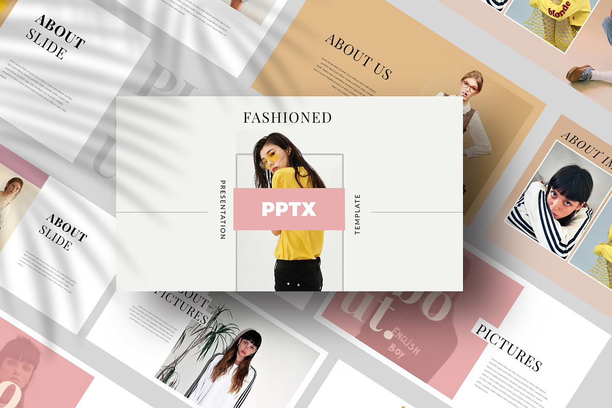 Fashion Lookbook Powerpoint in PowerPoint Templates - product preview 8