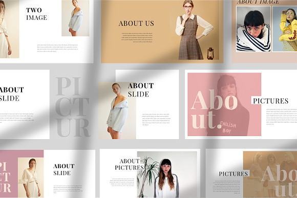 Fashion Lookbook Powerpoint in PowerPoint Templates - product preview 2