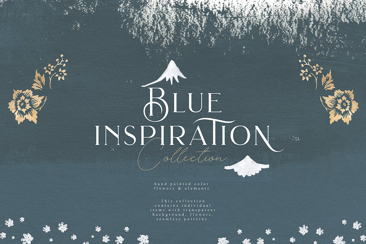 Blue Inspiration Collection in Illustrations - product preview 8