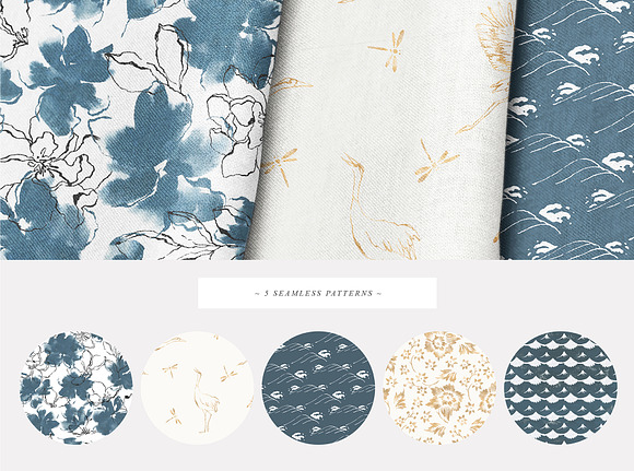 Blue Inspiration Collection in Illustrations - product preview 3