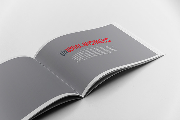 Business Brochure / Report Template in Brochure Templates - product preview 1