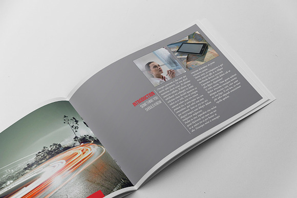 Business Brochure / Report Template in Brochure Templates - product preview 2