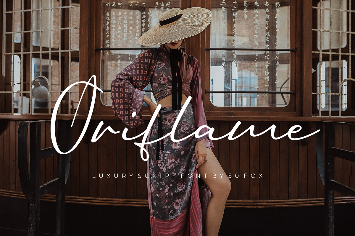 Oriflame Script Fonts in Script Fonts - product preview 8