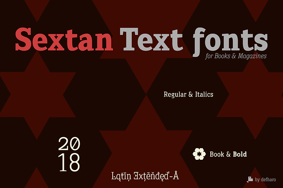 Sextan Serif -4 Fonts- in Serif Fonts - product preview 4