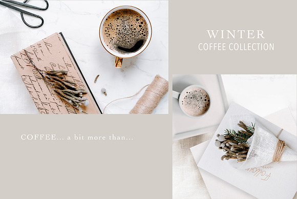 COFFEE COLLECTION. WINTER in Instagram Templates - product preview 1