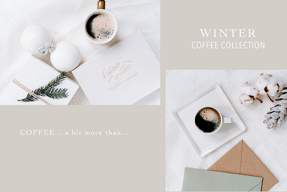 COFFEE COLLECTION. WINTER in Instagram Templates - product preview 2