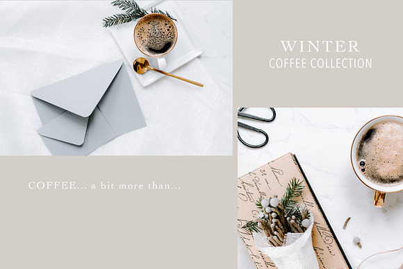 COFFEE COLLECTION. WINTER in Instagram Templates - product preview 3