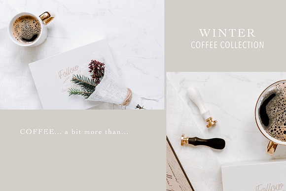 COFFEE COLLECTION. WINTER in Instagram Templates - product preview 4