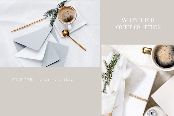 COFFEE COLLECTION. WINTER in Instagram Templates - product preview 5