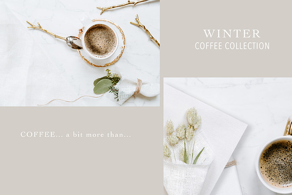 COFFEE COLLECTION. WINTER in Instagram Templates - product preview 6