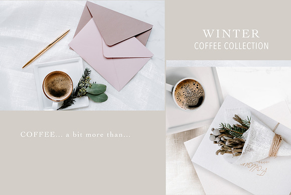 COFFEE COLLECTION. WINTER in Instagram Templates - product preview 7