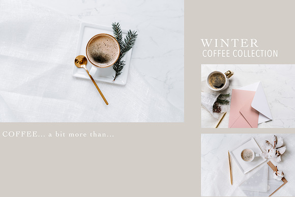 COFFEE COLLECTION. WINTER in Instagram Templates - product preview 9