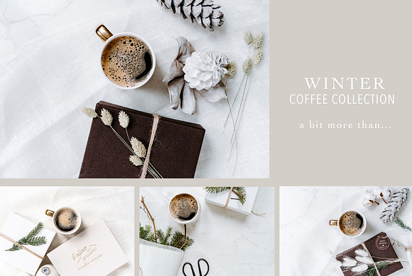 COFFEE COLLECTION. WINTER in Instagram Templates - product preview 10