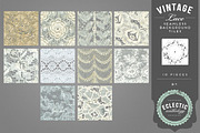 Vintage Lace Seamless Backgrounds