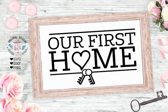 Home Sign Bundle Cut Files in Illustrations - product preview 3