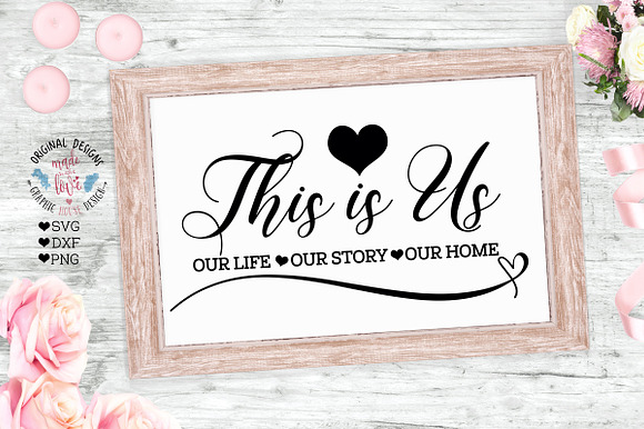 Home Sign Bundle Cut Files in Illustrations - product preview 7