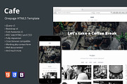 Cafe - Onepage HTML5 Template