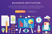 Business motivation concept