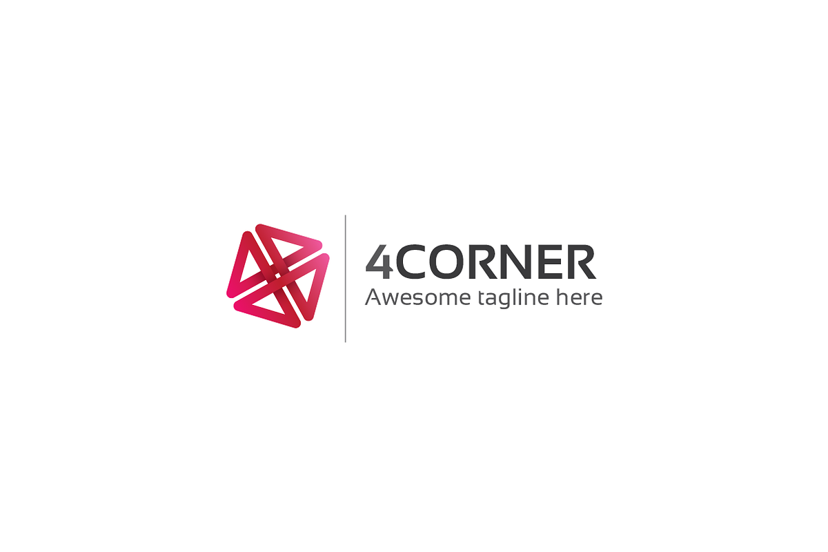 4corner logo in Logo Templates - product preview 8