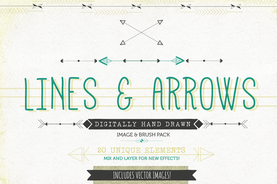 Lines & Arrows Vector Images in Objects - product preview 8