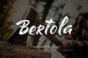 Bertola font