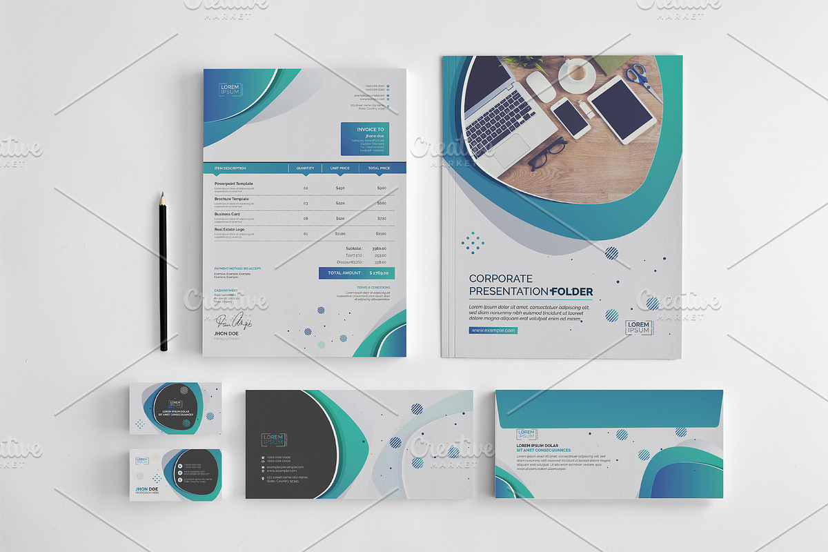 Branding Stationery in Stationery Templates - product preview 8