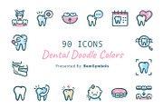 Dental Doodle Colors