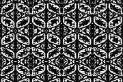 High Contrast Black and White Ornate